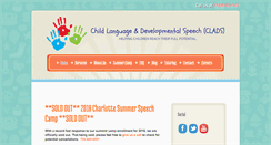 Desktop Screenshot of childspeechlanguage.com